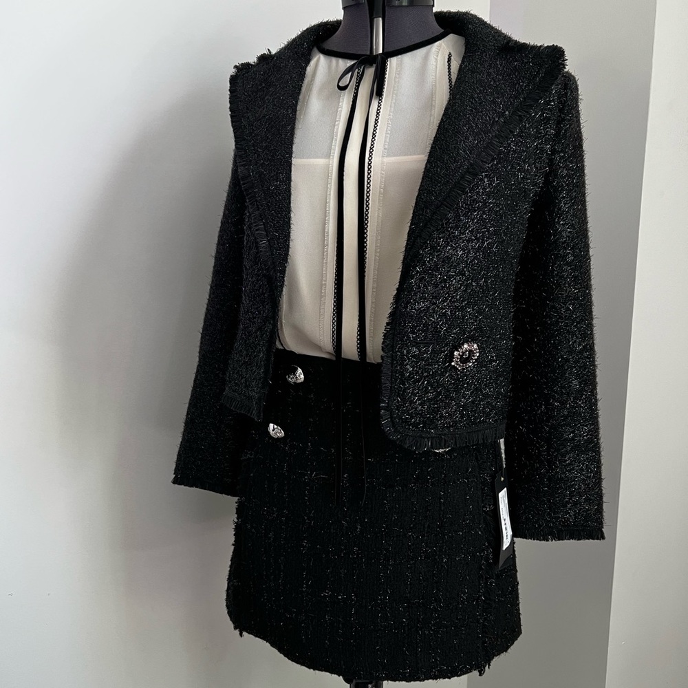 Kate Spade - Tweed Blazer - Size 0 - BNWT